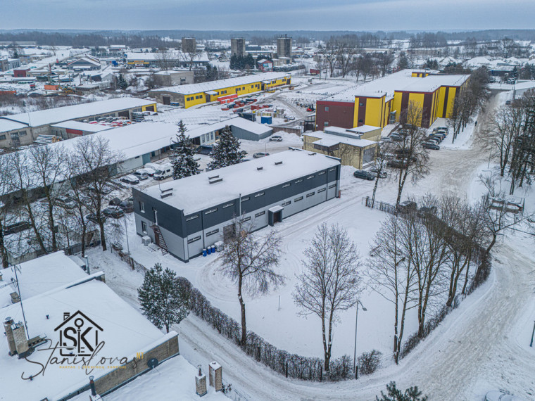 PARDUODAMOS PASTATAS ŠILUTĖJE, PRAMONĖS G. 5D SU 22.26 ARŲ ŽEMĖS SKLYPU 60