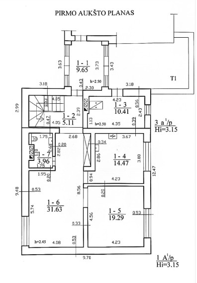 Parduodamas namas Pakruojo r. sav., Pakruojo m., Pievų tak. , 175.52 m2 ploto, 2 aukštai 9