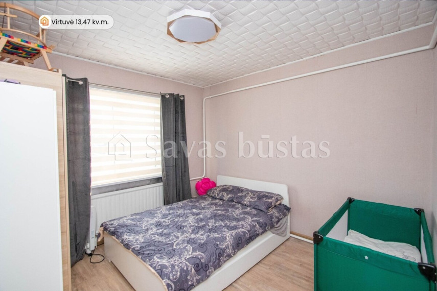 Parduodamas namas Grimzių k., Kelmės r. sav., 60.96 m2 ploto, 1 aukštai 7
