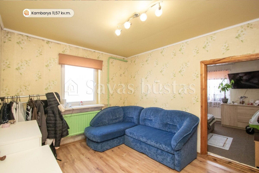 Parduodamas namas Grimzių k., Kelmės r. sav., 60.96 m2 ploto, 1 aukštai 8