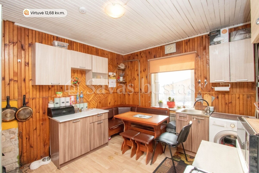 Parduodamas namas Grimzių k., Kelmės r. sav., 60.96 m2 ploto, 1 aukštai 14