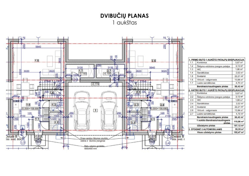 Parduodamas namas Vilniaus m. sav., Vilniaus m., Aukštieji Paneriai, Norkų, 105.21 m2 ploto, 2 aukštai 20