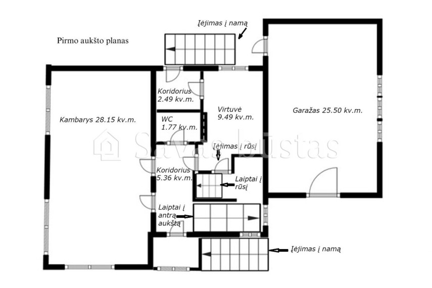 Parduodamas namas Kalno g., Paketurių k., Kupiškio r. sav., 198.75 m2 ploto, 2 aukštai 21