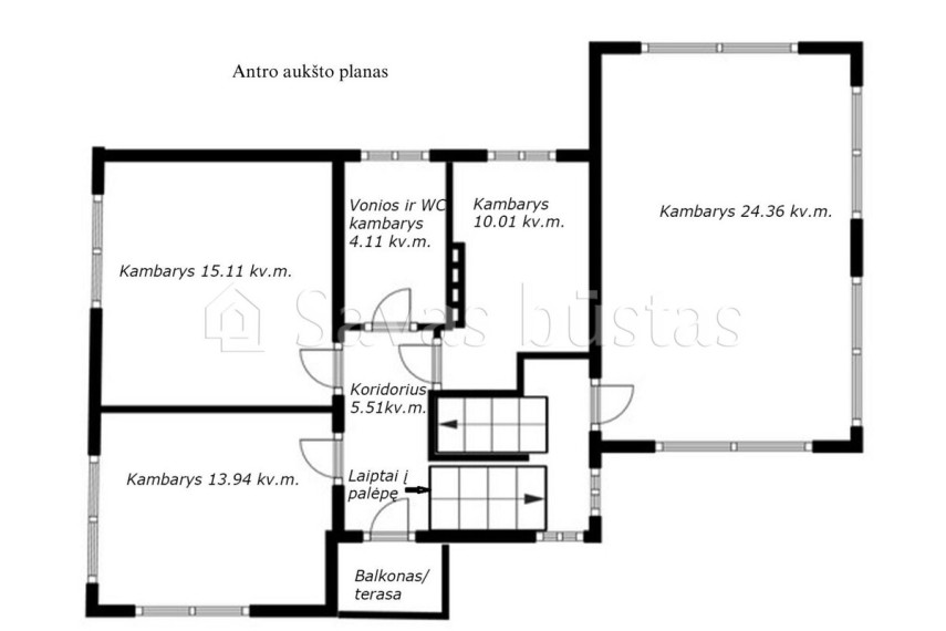 Parduodamas namas Kalno g., Paketurių k., Kupiškio r. sav., 198.75 m2 ploto, 2 aukštai 22