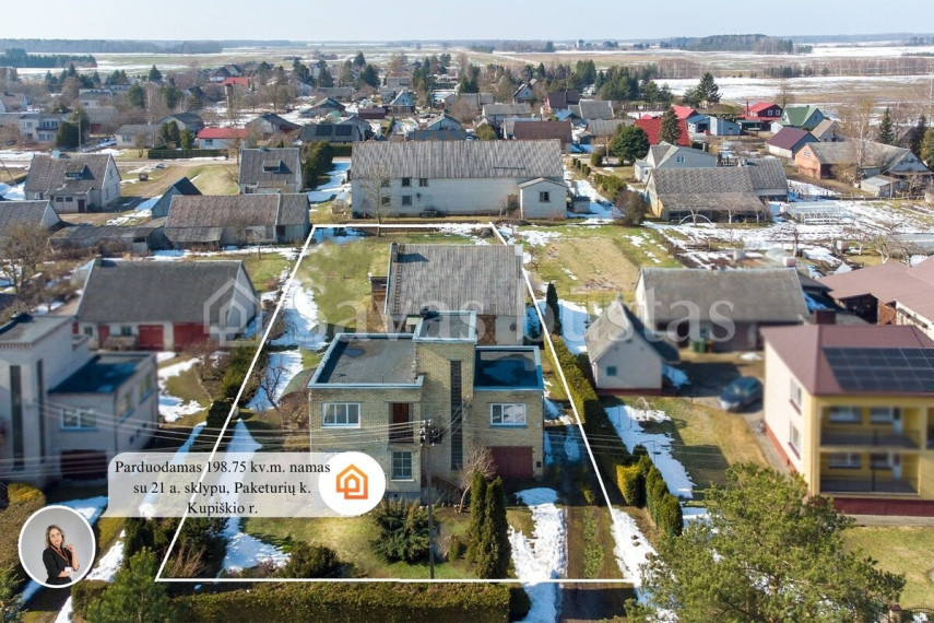 Parduodamas namas Kalno g., Paketurių k., Kupiškio r. sav., 198.75 m2 ploto, 2 aukštai 1