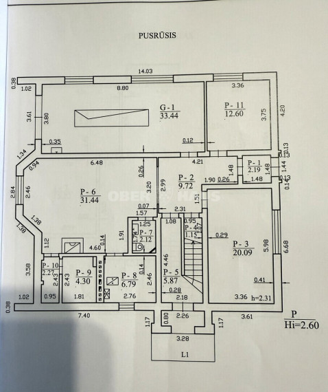 Parduodamas namas Vaidoto g., Gubernija, Šiaulių m., Šiaulių m. sav., 363.36 m2 ploto, 2 aukštai 27