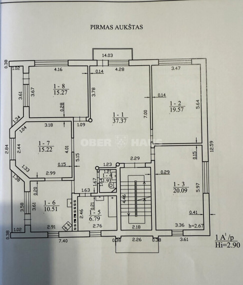 Parduodamas namas Vaidoto g., Gubernija, Šiaulių m., Šiaulių m. sav., 363.36 m2 ploto, 2 aukštai 28