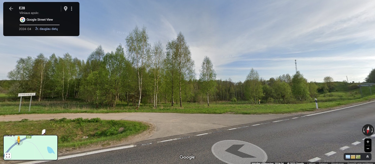 Parduodamas  sklypas Strėvininkų k., Trakų r. sav., 100 a ploto 4