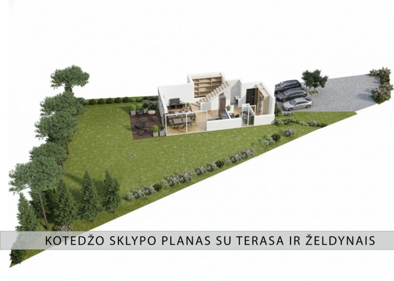 Parduodamas namas Kalno g., Vilniaus m., Vilniaus m. sav., 92.06 m2 ploto, 2 aukštai 12