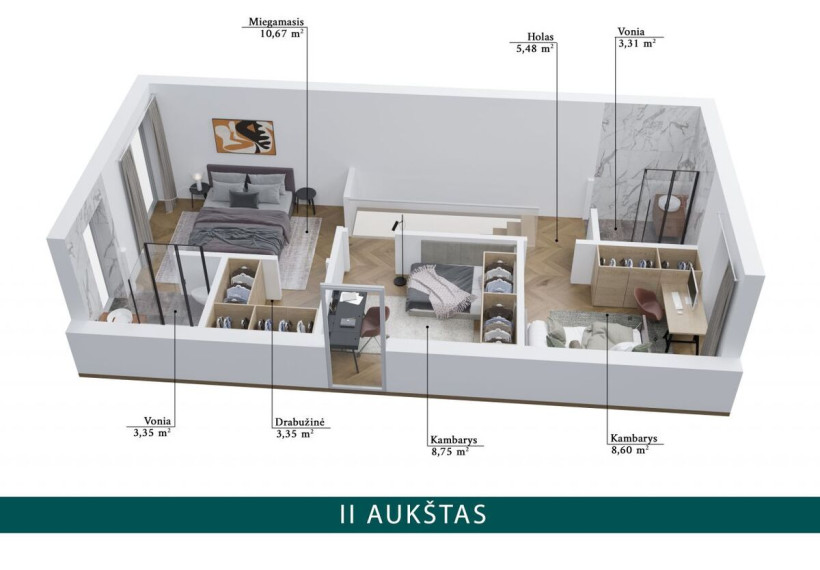 Parduodamas namas Kalno g., Vilniaus m., Vilniaus m. sav., 92.06 m2 ploto, 2 aukštai 22