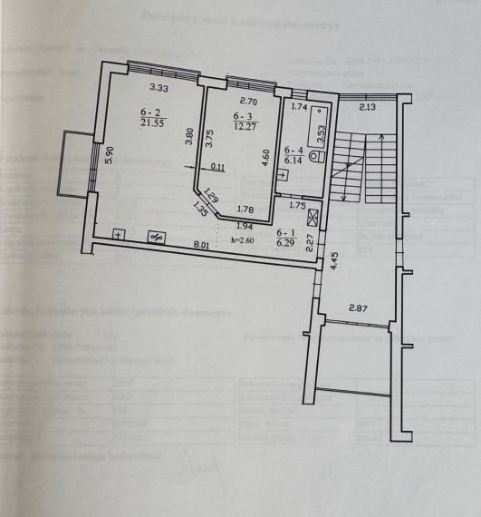 Parduodamas butas Griežlės g., Užliedžių k., Kauno r. sav., 46.25 m2 ploto, 2 kambariai 28