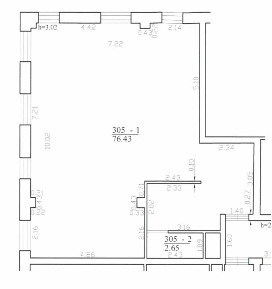 Nuomojamos administracinės, kitos paskirties patalpos Antakalnio g., Antakalnis, Vilniaus m., Vilniaus m. sav., 79.08 m2 ploto 13