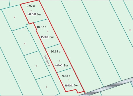 Parduodamas kitos paskirties sklypas Rugiagėlių g., Romainių Kaimelės k., Kauno r. sav., 10.65 a ploto