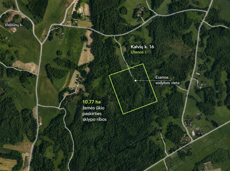 Parduodamas namas Kalvių k., Utenos r. sav., 60.00 m² ploto 4 kambariai 1