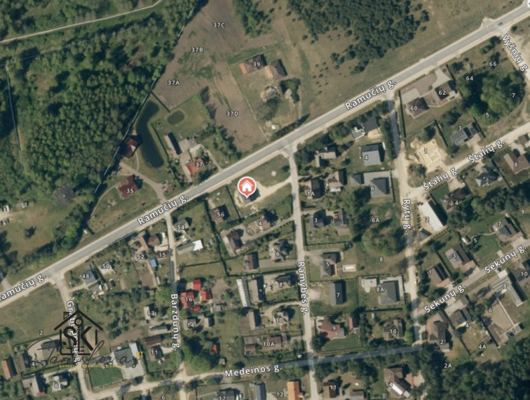 PARDUODAMAS NAMAS SU 17.23 A ŽEMĖS SKLYPU ŠILUTĖJE, RAMYBĖS G. 2 46