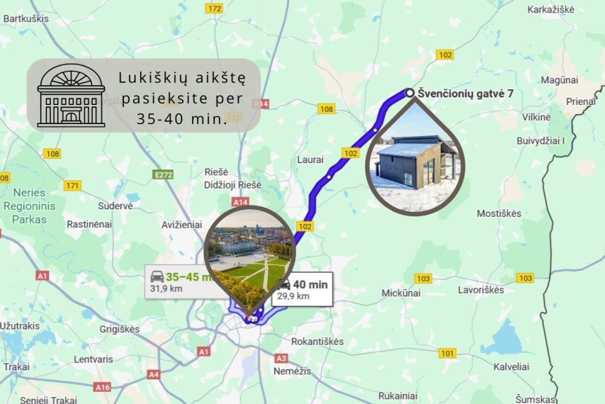 Parduodamas namas Švenčionių g., Raudondvario k., Vilniaus r. sav., 237.16 m2 ploto, 2 aukštai 29