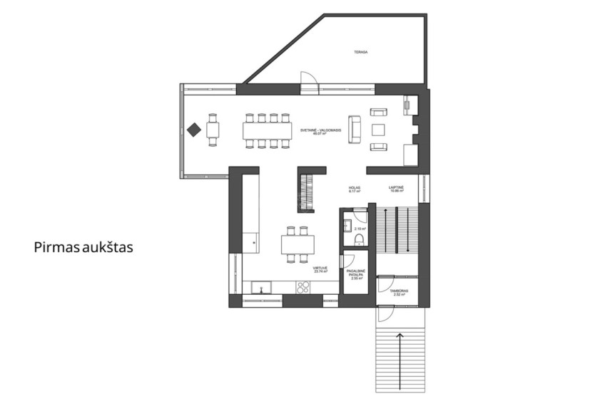 Parduodamas namas Rudens g., Antakalnis, Vilniaus m., Vilniaus m. sav., 237 m2 ploto, 2 aukštai 23