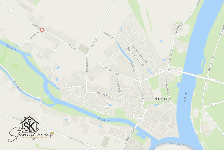 PARDUODAMI NAMŲ VALDOS ŽEMĖS SKLYPAI RUSNĖJE, SODŲ G. 22