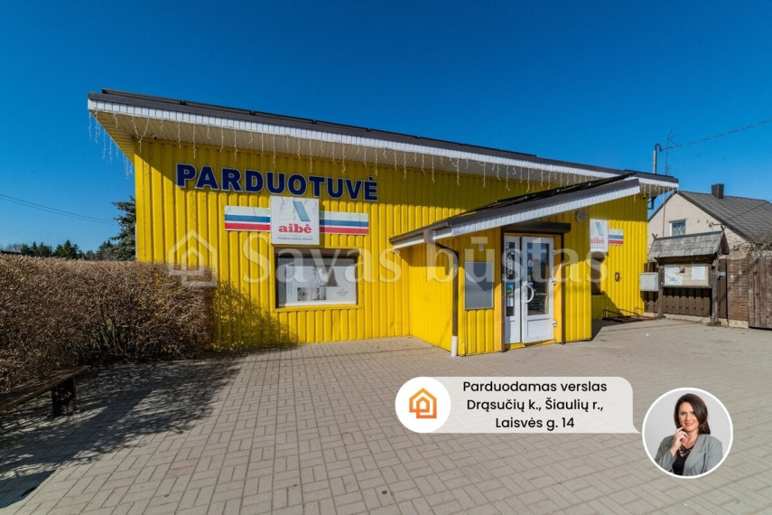 Parduodamos  patalpos Laisvės g., Drąsučių k., Šiaulių r. sav., 116.1 m2 ploto 1
