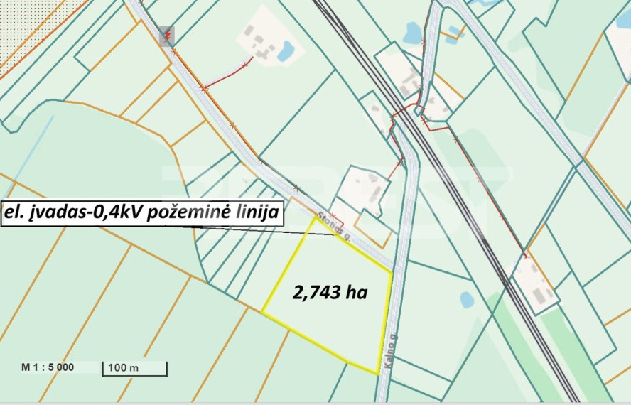 Parduodamas kitos paskirties sklypas Šilėnų k., Šiaulių r. sav., 274 a ploto 9
