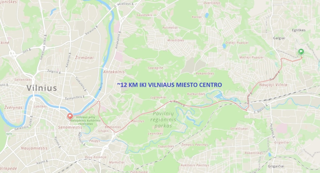 Parduodamas  sklypas Pempių g., Antakalnis, Vilniaus m., Vilniaus m. sav., 15 a ploto 13