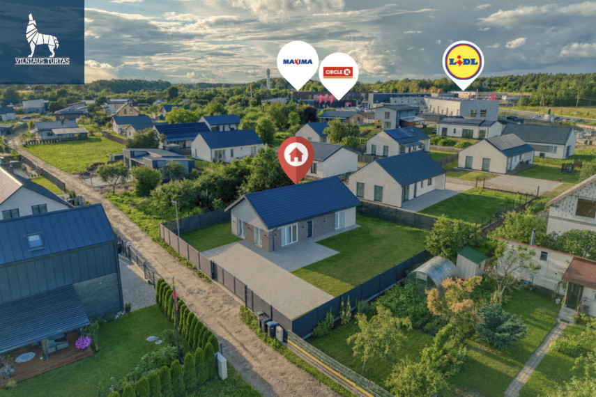 Parduodamas namas Galvės 1-oji g., Trakų Vokė, Vilniaus m., Vilniaus m. sav., 79.94 m2 ploto, 1 aukštai 2