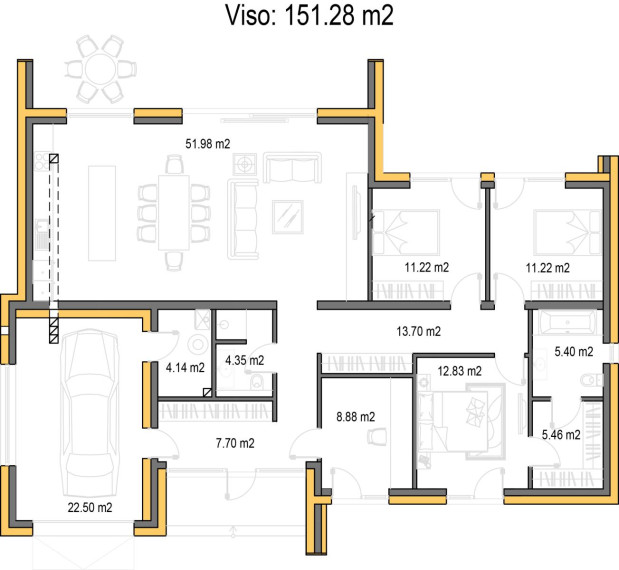 Parduodamas namas Liepų g., Bukiškio k., Vilniaus r. sav., 159.38 m² ploto 5 kambariai 7