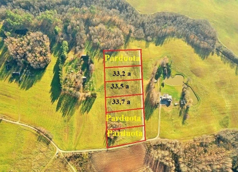 Parduodamas sklypas Antakalnių k., Utenos r. sav., 33.00 a ploto