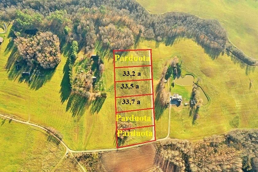 Parduodamas sklypas Antakalnių k., Utenos r. sav., 33.00 a ploto 1