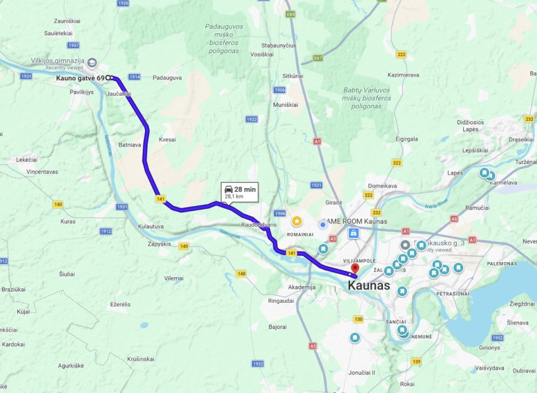 Parduodamas namas Kauno g., Vilkijos m., Kauno r. sav., 178.57 m2 ploto, 1 aukštai 39