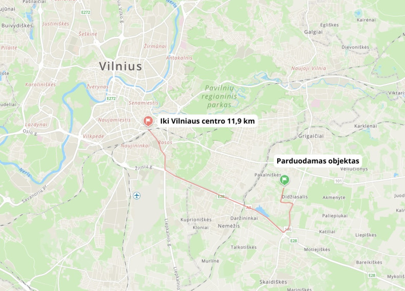Parduodamas namas Didžiasalio g., Didžiasalio k., Vilniaus r. sav., 140.14 m2 ploto, 1 aukštai 13