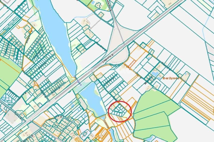 Parduodamas namų valdos paskirties sklypas Rasos g., Aukštelkės k., Šiaulių r. sav., 10 a ploto 8