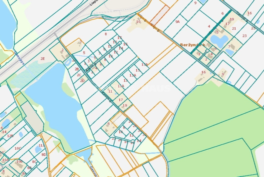 Parduodamas namų valdos paskirties sklypas Rasos g., Aukštelkės k., Šiaulių r. sav., 10 a ploto 9