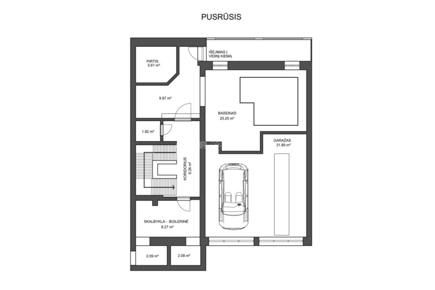 Nuomojamas namas Mykolo Marcinkevičiaus g., Santariškės, Vilniaus m., Vilniaus m. sav., 350 m2 ploto, 2 aukštai 18