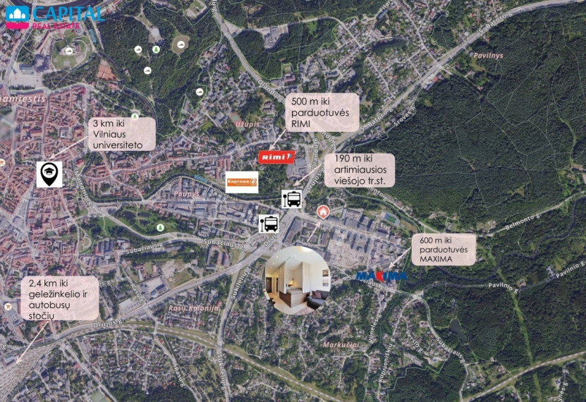 Parduodamas butas Manufaktūrų g., Vilniaus m., Vilniaus m. sav., 23.72 m2 ploto 32