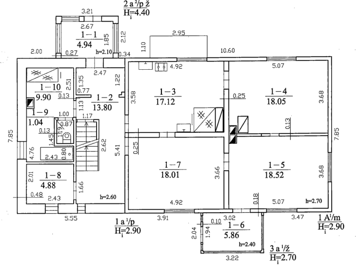 Parduodamas namas Suvalkiečių g., Slavikų k., Šakių r. sav., 224.59 m² ploto 5 kambariai 13