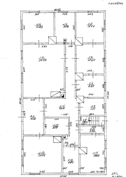 Parduodamas namas Sodų g., Balėnų k., Mažeikių r. sav., 64.88 m² ploto 4 kambariai 3