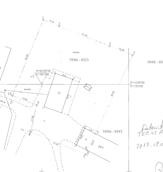 Parduodamas namas Sodų g., Balėnų k., Mažeikių r. sav., 64.88 m² ploto 4 kambariai 5