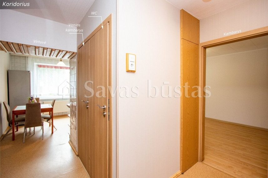 Nuomojamas butas K. Korsako g., Gytarai, Šiaulių m., Šiaulių m. sav., 36 m2 ploto, 1 kambariai 6