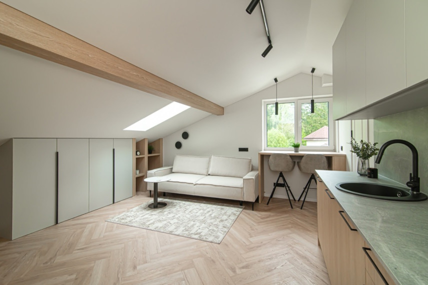 Parduodamas butas Paukščių Tako g., Vilniaus m., Vilniaus m. sav., 24.2 m2 ploto, 1 kambariai 3