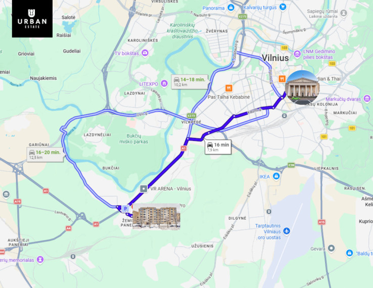 Parduodamas butas Ūmėdžių g., Žemuosiuose Paneriuose, Vilniuje, 72.96 kv.m ploto 17