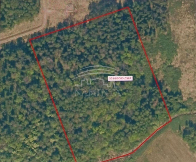 Parduodamas  sklypas Kukuliškių k., Klaipėdos r. sav., 255 a ploto 1