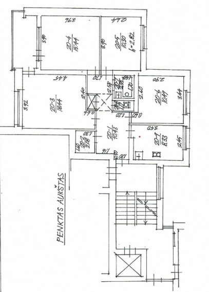 Parduodamas butas Kretingos g., Miško, Klaipėdoje, 79.23 kv.m ploto 11