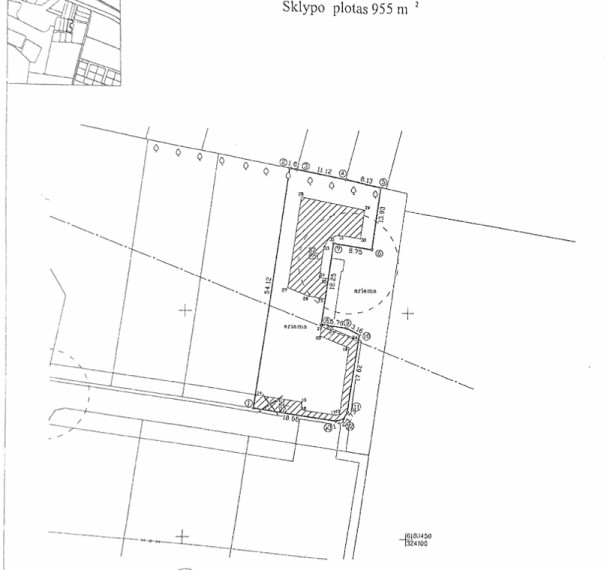 Parduodamas daugiaaukštės gyvenamosios paskirties sklypas Agilos g., Trušelių k., Klaipėdos r. sav., 9.55 a ploto 2