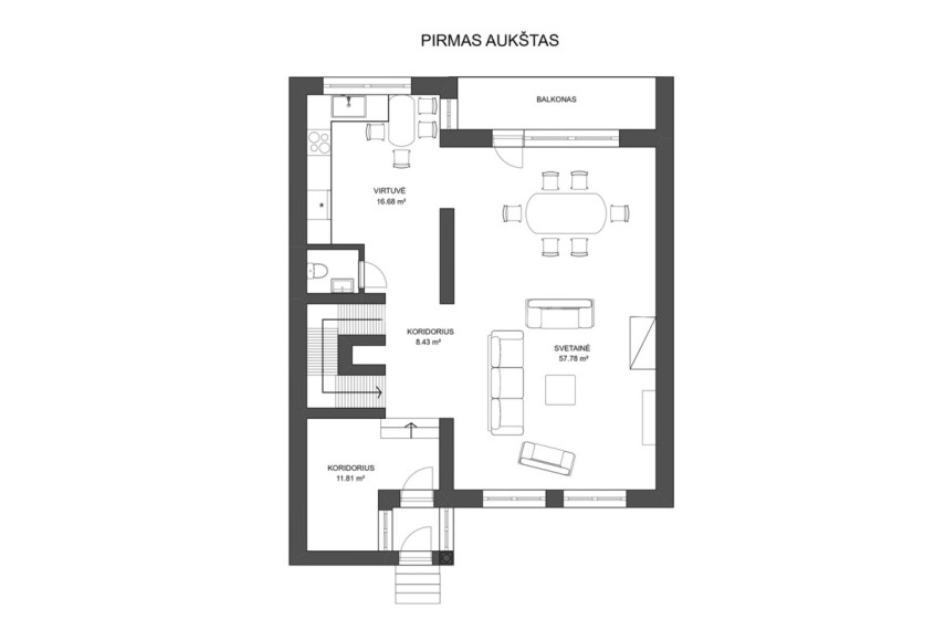 Parduodamas namas Mykolo Marcinkevičiaus g., Santariškės, Vilniaus m., Vilniaus m. sav., 366.4 m2 ploto, 2 aukštai 15