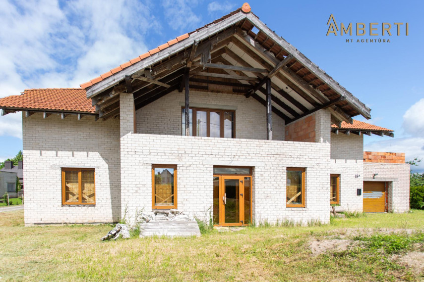 Parduodamas namas Paupio g., Plikių mstl., Klaipėdos r. sav., 472.82 m² ploto 7 kambariai 4