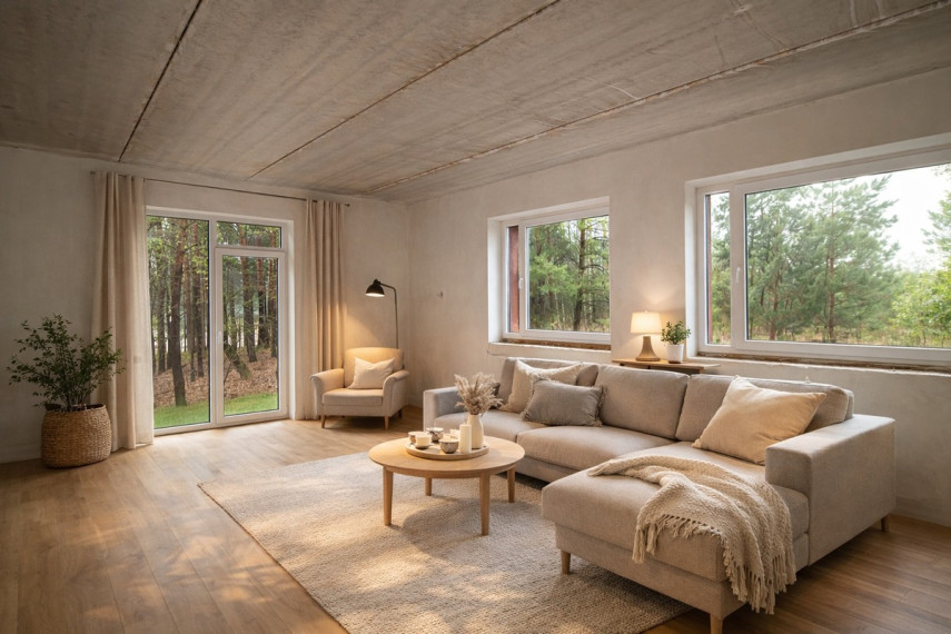Parduodamas butas Mėtų g., Bajorų k., Vilniaus r. sav., 53.32 m2 ploto, 2 kambariai 1