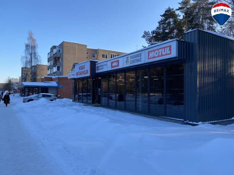 ???? NUOMOJAMOS ERDVIOS KOMERCINĖS PATALPOS STRATEGIŠKOJE VIETOJE – TAIKOS PR. 68C, VISAGINE 3