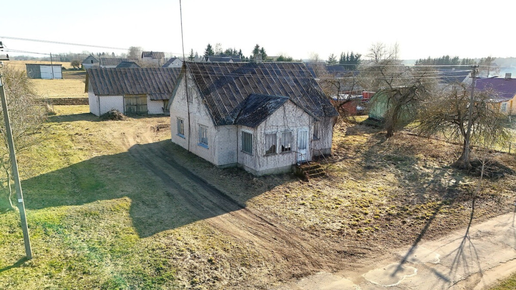 Parduodamas namas Gražučių g., Želkūnų k., Prienų r. sav., 92.51 m2 ploto, 1 aukštai 1