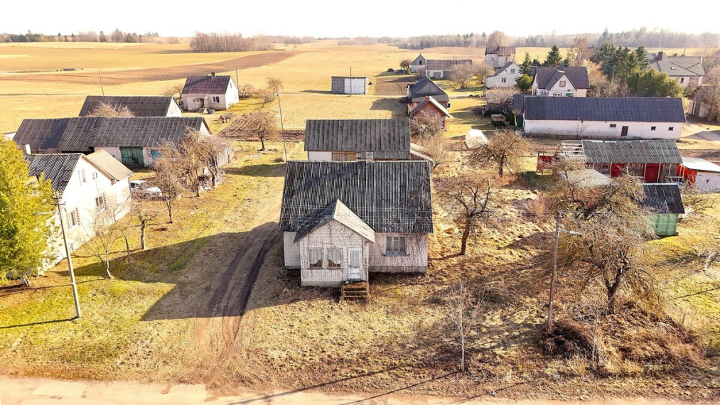 Parduodamas namas Gražučių g., Želkūnų k., Prienų r. sav., 92.51 m2 ploto, 1 aukštai 3